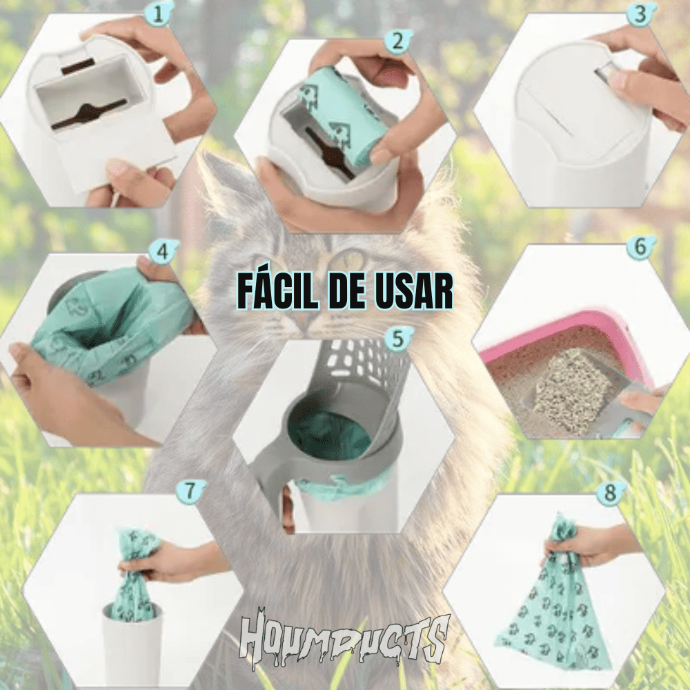 SANDYCLEAN | RECOGEDOR DE ARENA PARA GATOS