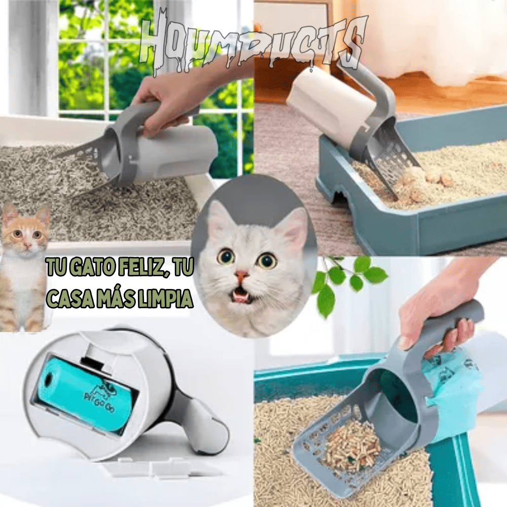 SANDYCLEAN | RECOGEDOR DE ARENA PARA GATOS