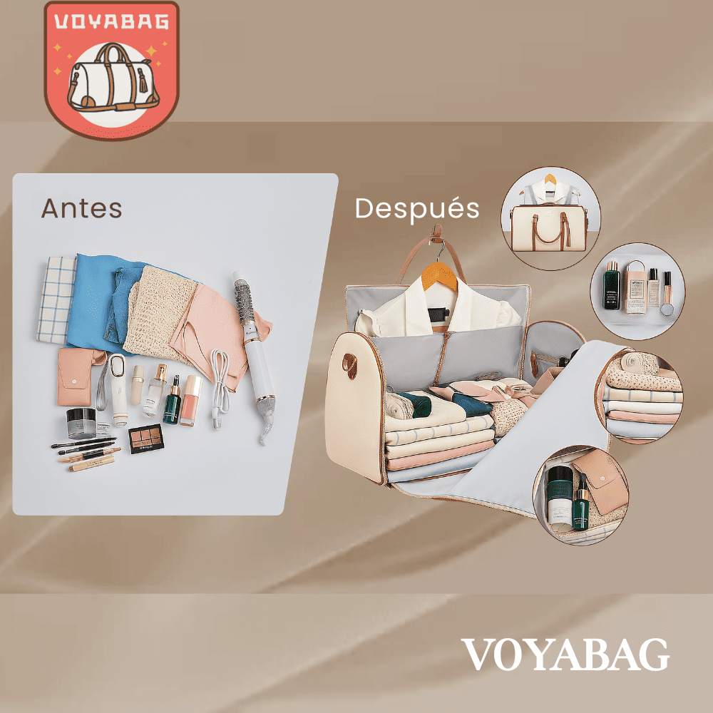 VOYABAG™ | BOLSO VIAJERO CONVERTIBLE