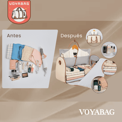 VOYABAG™ | BOLSO VIAJERO CONVERTIBLE
