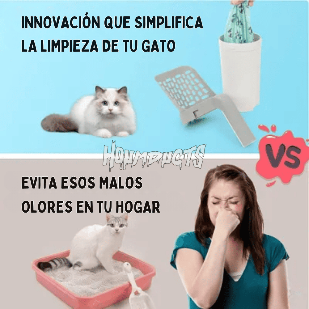 SANDYCLEAN | RECOGEDOR DE ARENA PARA GATOS