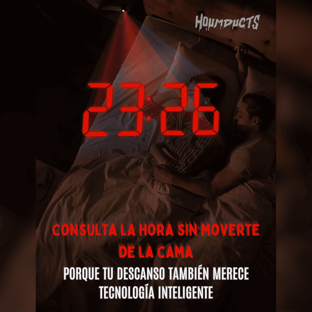 SKYWAKE | RELOJ DESPERTADOR DIGITAL DE PROYECCION