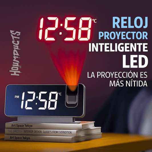 SKYWAKE | RELOJ DESPERTADOR DIGITAL DE PROYECCION