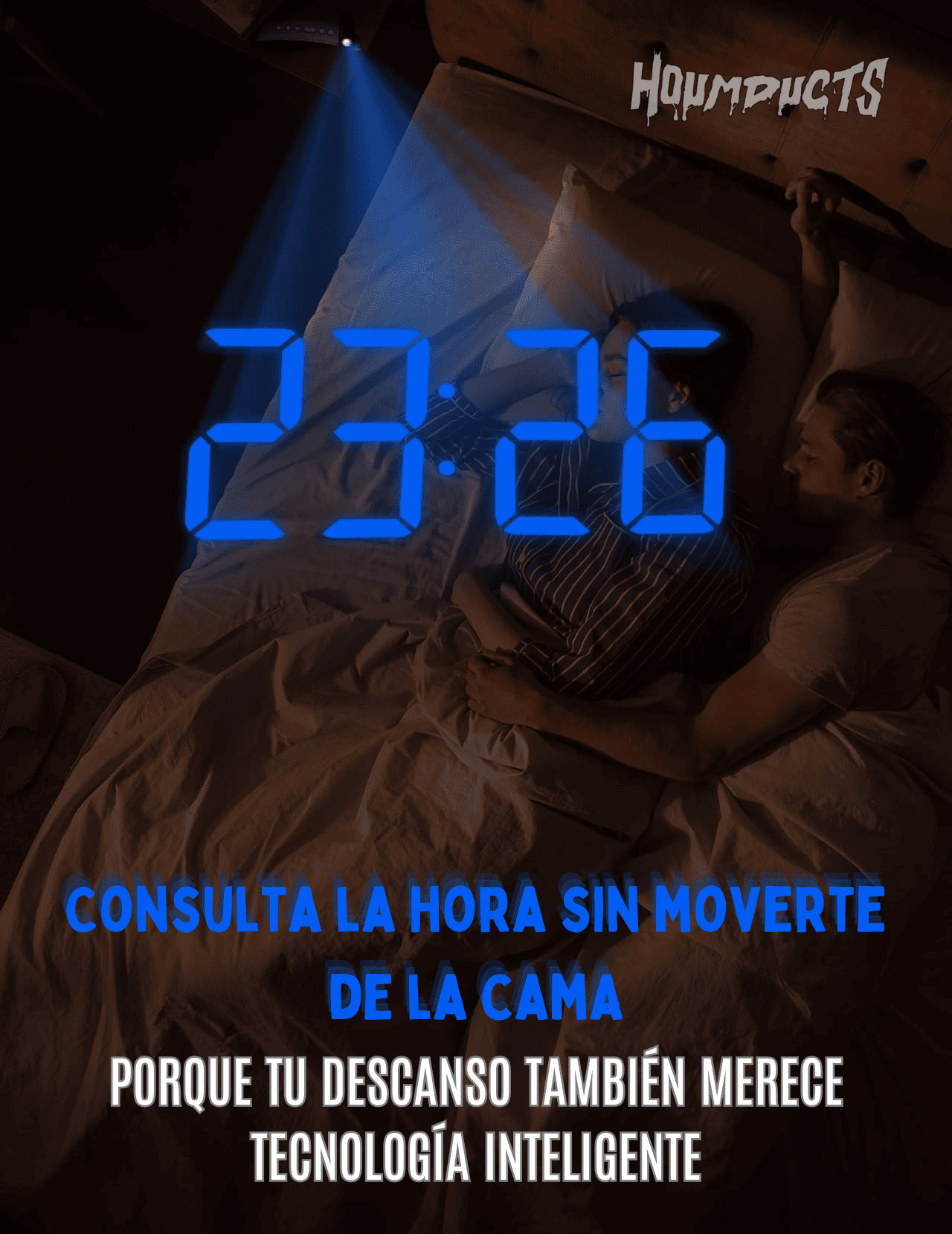 SKYWAKE | RELOJ DESPERTADOR DIGITAL DE PROYECCION