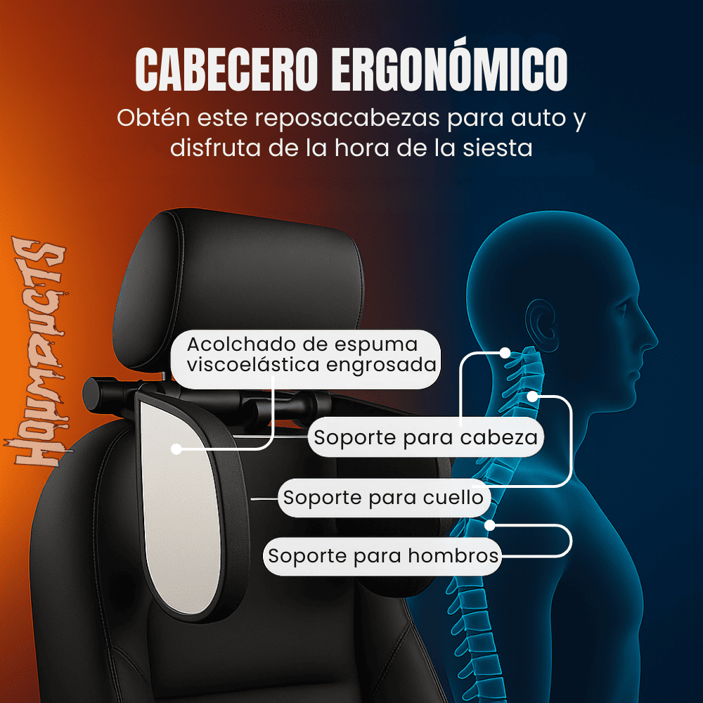 DRIVEDREAM | REPOSA CABEZA AUTOMOVIL