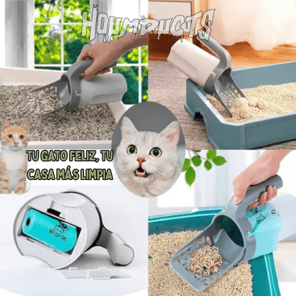 SANDYCLEAN | RECOGEDOR DE ARENA PARA GATOS