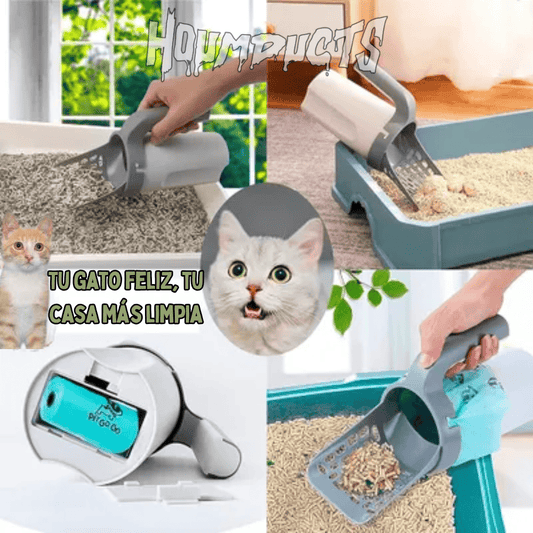 SANDYCLEAN | RECOGEDOR DE ARENA PARA GATOS